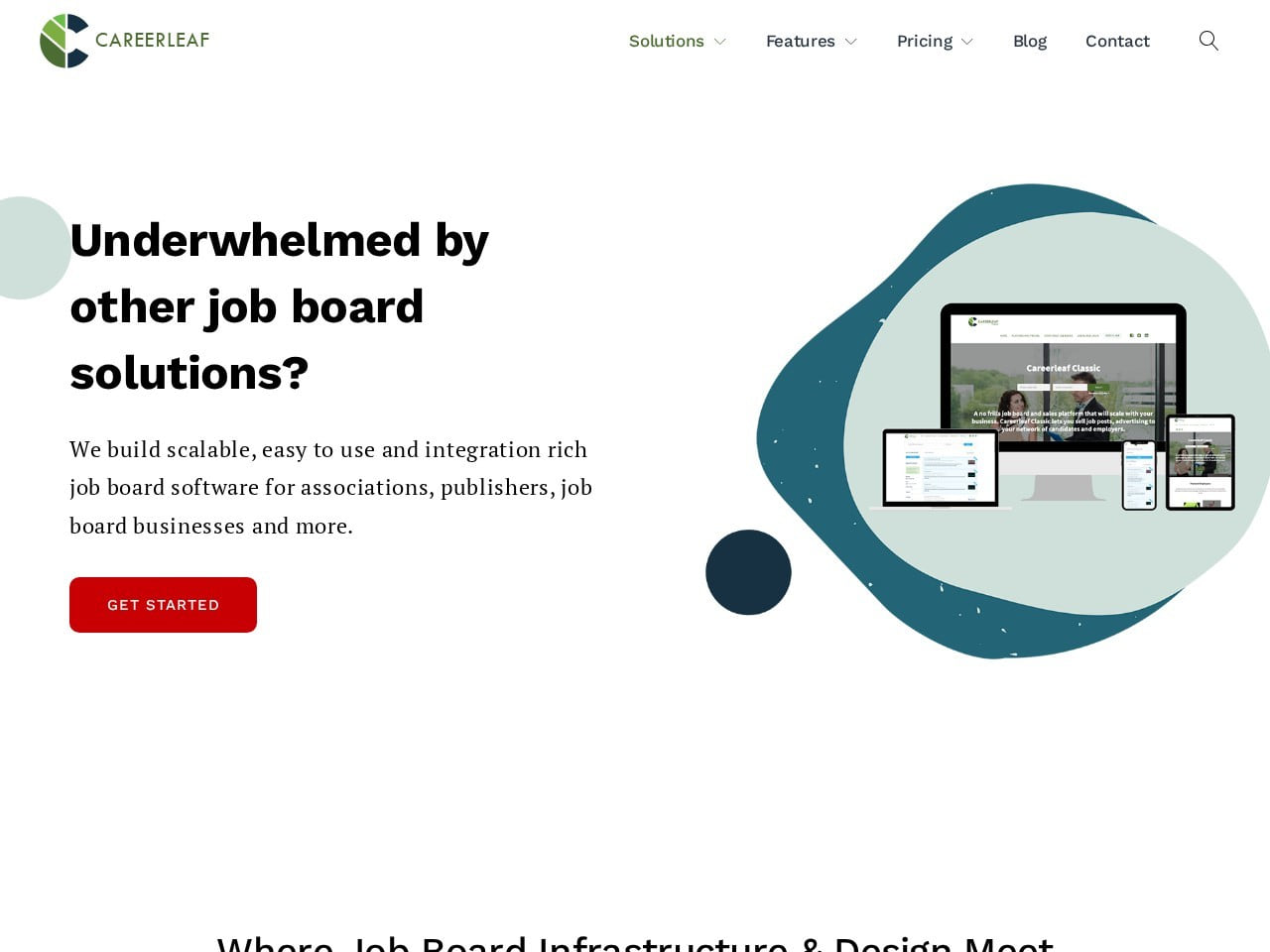 Careerleaf product screenshot