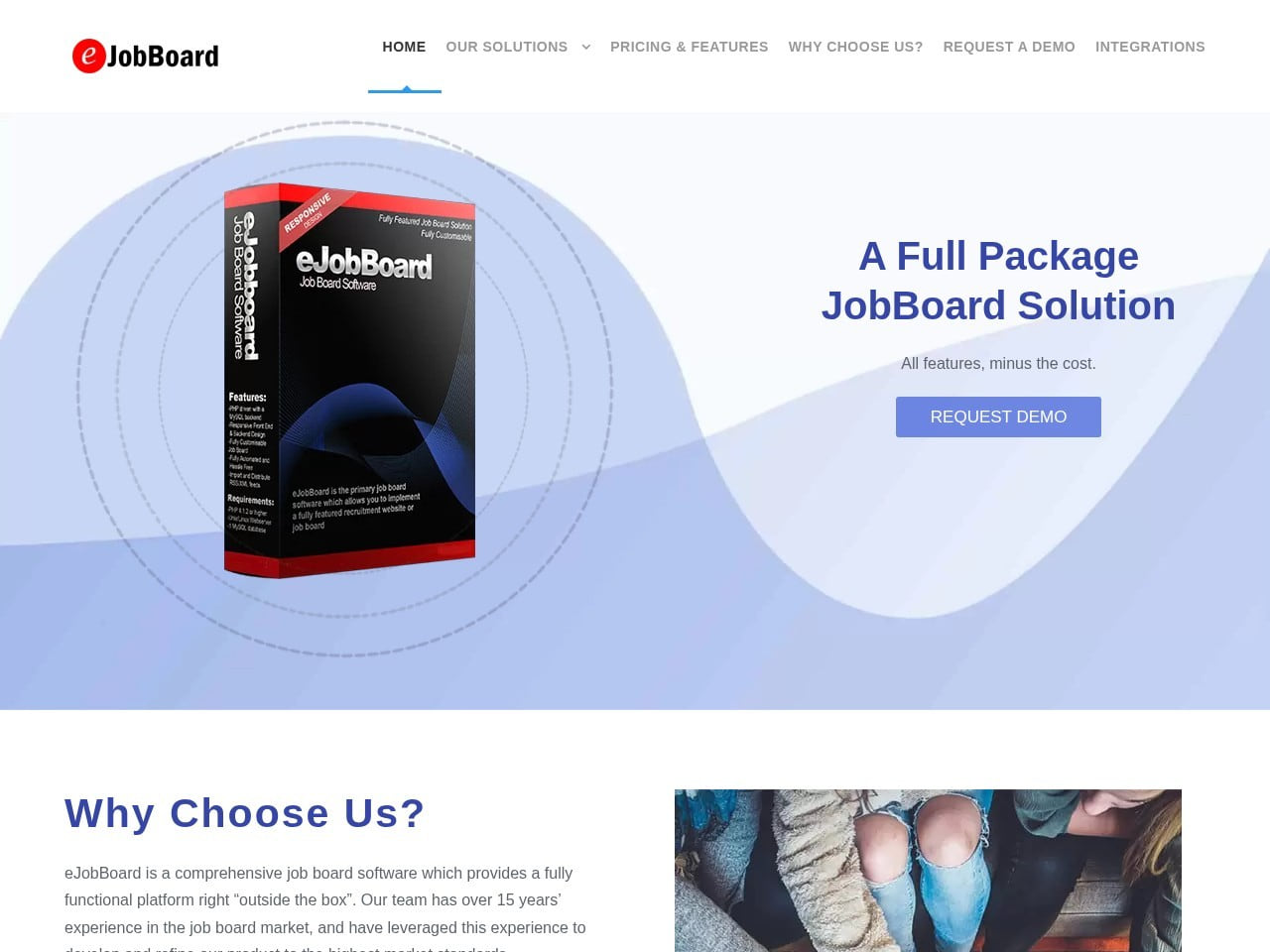 eJobboard screenshot