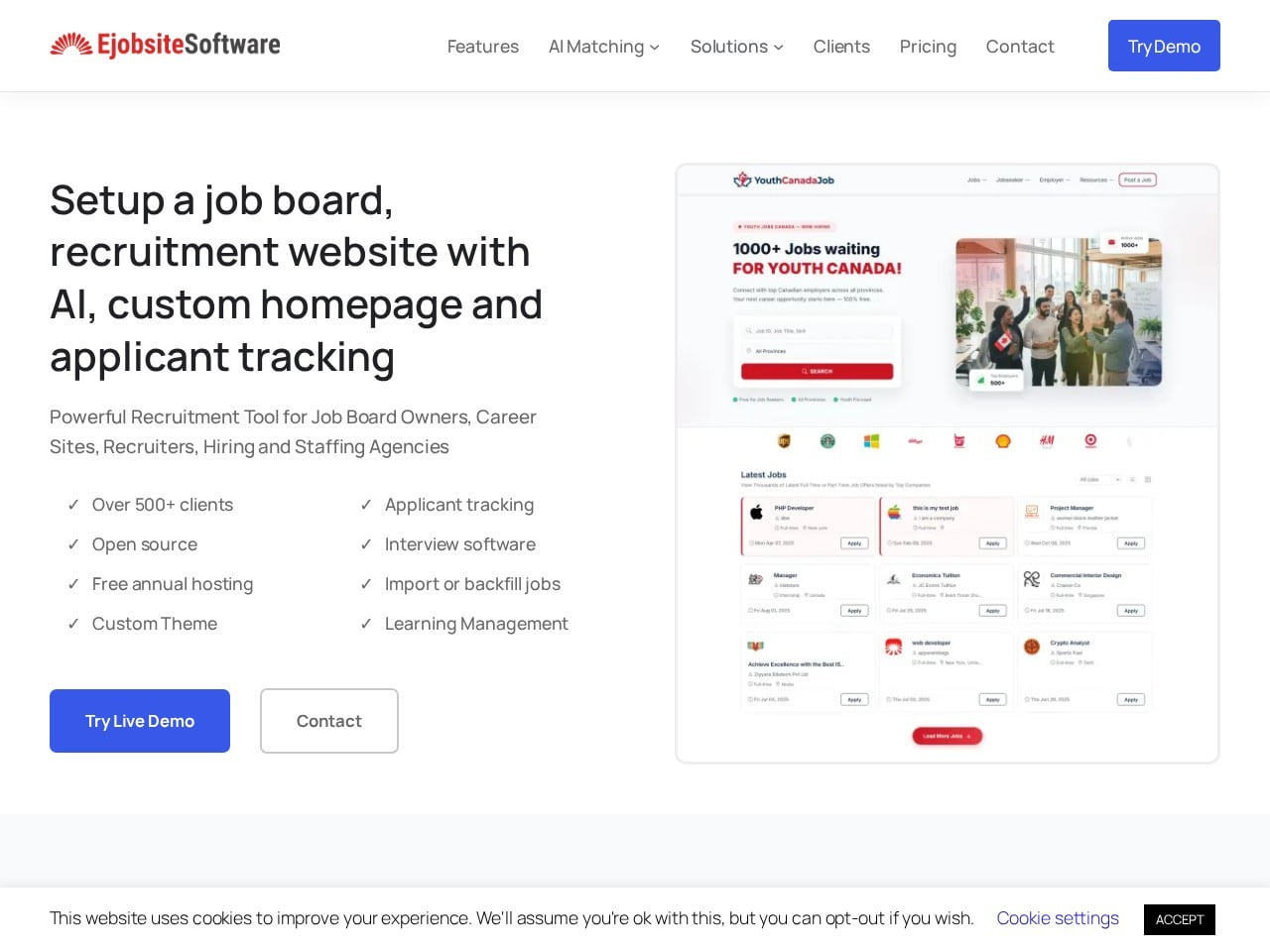 eJobSiteSoftware screenshot