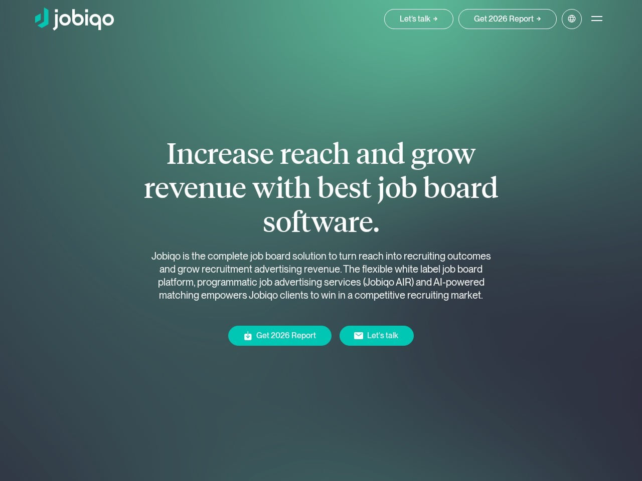 Jobiqo product screenshot