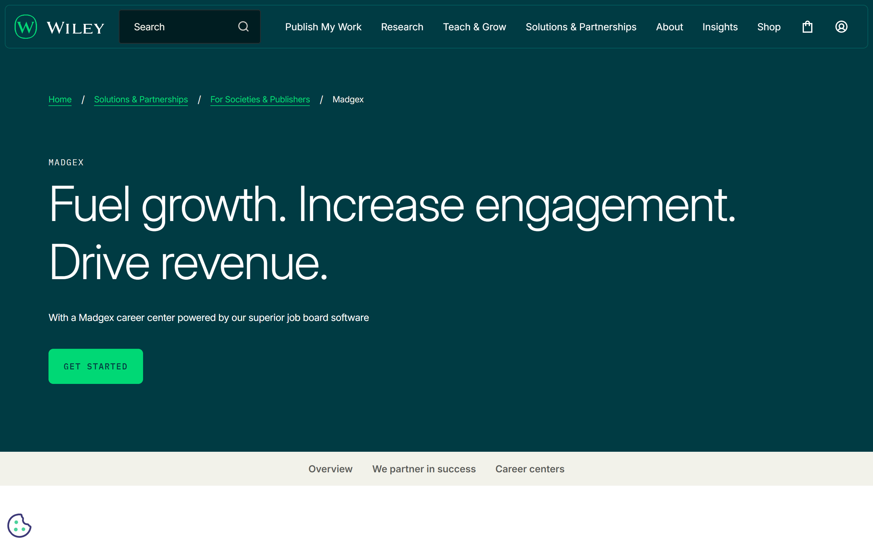 Madgex screenshot