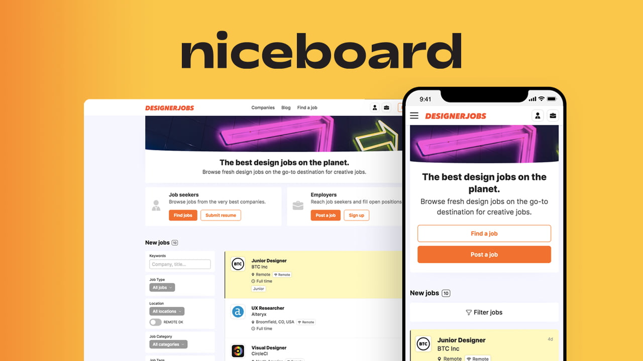 Niceboard social preview