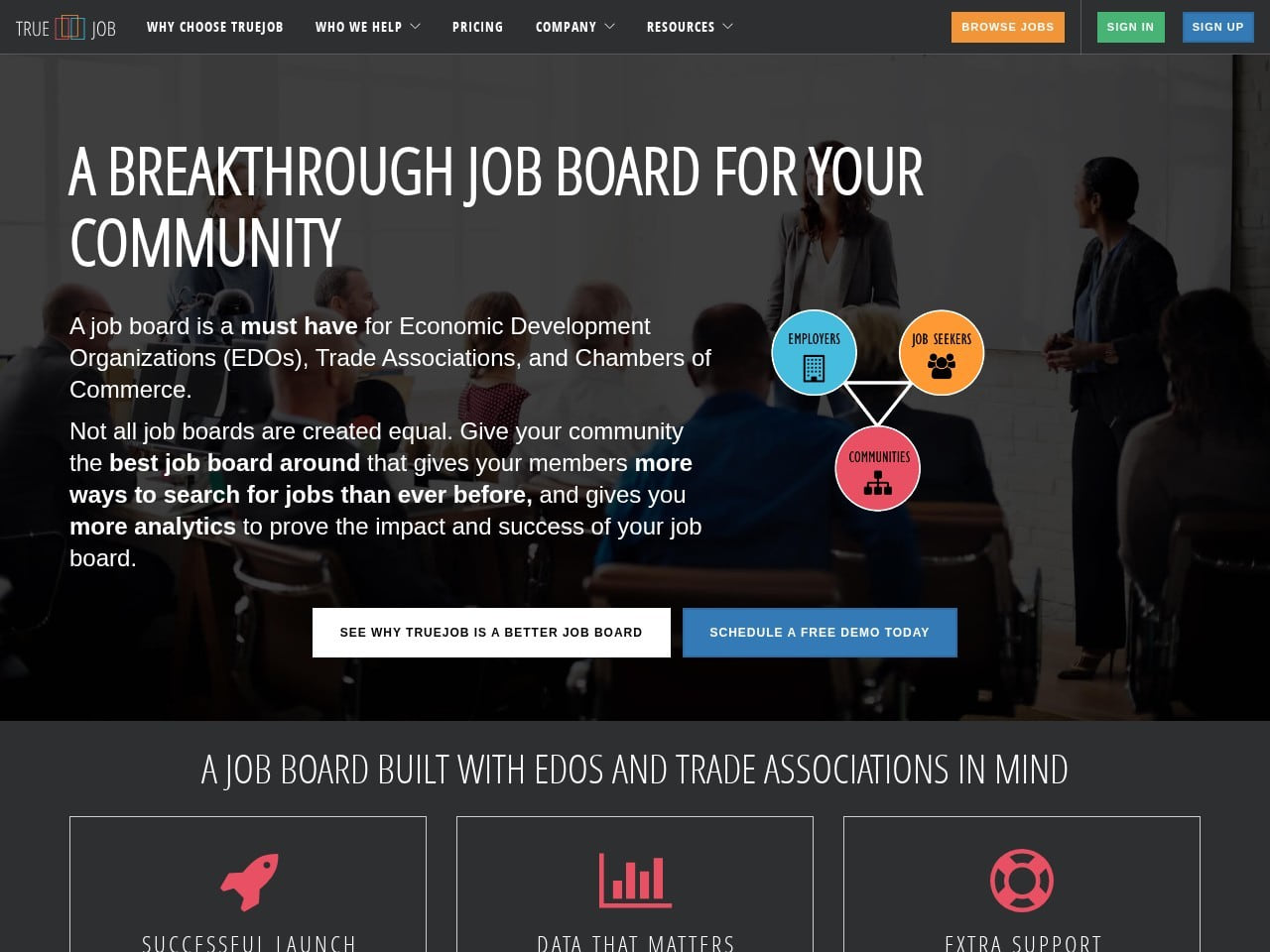TrueJob screenshot